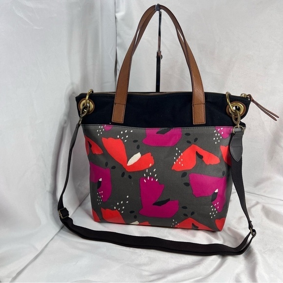 FOSSIL Women's Leah Large Tote Variety Colors (used only once) - Picture 7 of 11